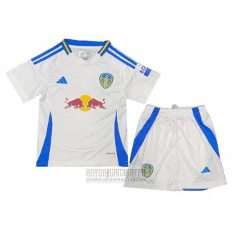 Camiseta De Futbol Leeds United Primera Nino 2024-2025