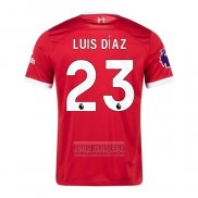 Camiseta De Futbol Liverpool Jugador Luis Diaz Primera 2023-2024