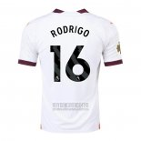 Camiseta De Futbol Manchester City Jugador Rodrigo Segunda 2023-2024