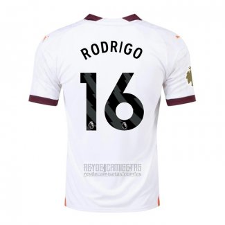 Camiseta De Futbol Manchester City Jugador Rodrigo Segunda 2023-2024