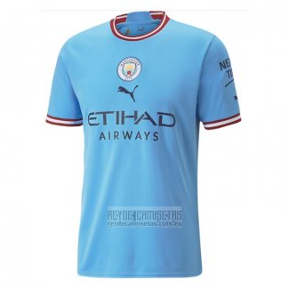 Camiseta De Futbol Manchester City Primera 2022-2023