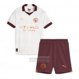 Camiseta De Futbol Manchester City Segunda Nino 2023-2024