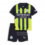 Camiseta De Futbol Manchester City Segunda Nino 2024-2025