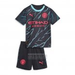 Camiseta De Futbol Manchester City Tercera Nino 2023-2024