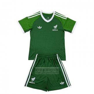 Camiseta De Futbol Mexico Portero Primera Nino 2025