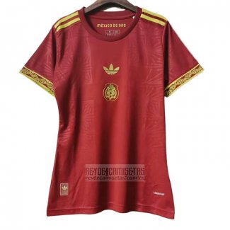 Camiseta De Futbol Mexico Special Mujer 2025 Rojo