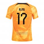 Camiseta De Futbol Paises Bajos Jugador Blind Primera 2022