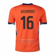 Camiseta De Futbol Paises Bajos Jugador Veerman Primera 2024-2025