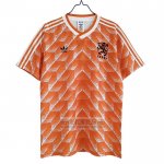 Camiseta De Futbol Paises Bajos Primera Retro 1988
