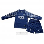 Camiseta De Futbol Paris Saint-Germain Cuarto Manga Larga Nino 2024-2025