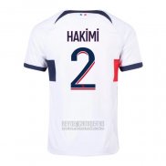 Camiseta De Futbol Paris Saint-Germain Jugador Hakimi Segunda 2023-2024