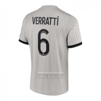 Camiseta De Futbol Paris Saint-Germain Jugador Verratti Segunda 2022-2023