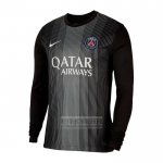 Camiseta De Futbol Paris Saint-Germain Portero Primera Manga Larga 2025-2026 Negro