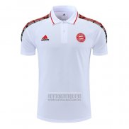 Camiseta De Futbol Polo del Bayern Munich 2022-2023 Blanco