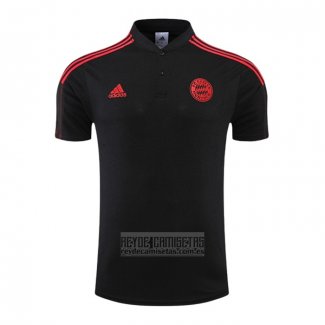 Camiseta De Futbol Polo del Bayern Munich 2022-2023 Negro