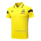 Camiseta De Futbol Polo del Borussia Dortmund 2023-2024 Amarillo
