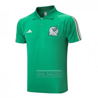 Camiseta De Futbol Polo del Mexico 2022-2023 Verde