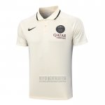 Camiseta De Futbol Polo del Paris Saint-Germain 2023-2024 Albaricoque