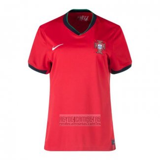 Camiseta De Futbol Portugal Primera Mujer 2024