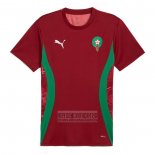 Camiseta De Futbol Pre Partido del Marruecos 2024 Rojo