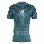 Camiseta De Futbol Pre Partido del Mexico 2024 Verde