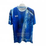 Camiseta De Futbol Pre Partido del Napoli 2025-2026 Azul