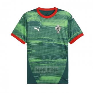 Camiseta De Futbol Pre Partido del Portugal 2025 Verde