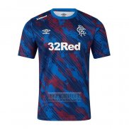 Camiseta De Futbol Pre Partido del Rangers 2025-2026 Azul