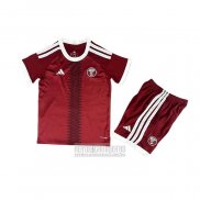 Camiseta De Futbol Qatar Primera Nino 2026