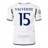 Camiseta De Futbol Real Madrid Jugador Valverde Primera 2023-2024