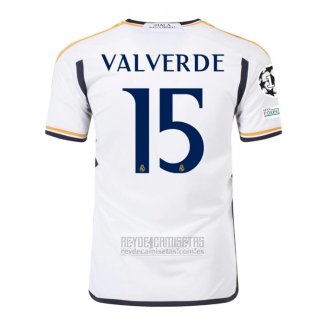 Camiseta De Futbol Real Madrid Jugador Valverde Primera 2023-2024
