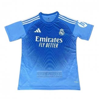 Camiseta De Futbol Real Madrid Portero 2025-2026 Azul