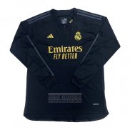 Camiseta De Futbol Real Madrid Tercera Manga Larga 2023-2024