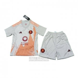 Camiseta De Futbol Roma Segunda Nino 2024-2025