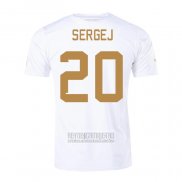 Camiseta De Futbol Serbia Jugador Sergej Segunda 2022