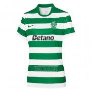 Camiseta De Futbol Sporting Primera Mujer 2025-2026