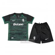 Camiseta De Futbol Sporting Special Nino 2025-2026 Verde Negro