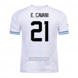 Camiseta De Futbol Uruguay Jugador E.Cavani Segunda 2022