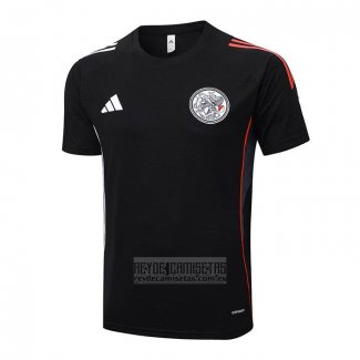 Camiseta De Futbol de Entrenamiento Ajax 2025-2026 Negro