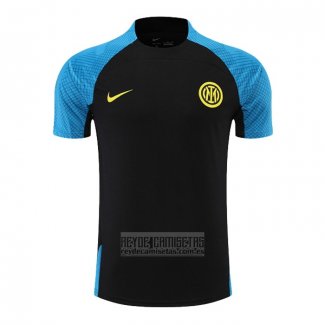 Camiseta De Futbol de Entrenamiento Inter Milan 2022-2023 Negro