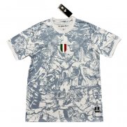 Camiseta De Futbol de Entrenamiento Italia 2024-2025 Blanco