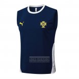 Camiseta De Futbol de Entrenamiento Portugal Sin Mangas 2025-2026 Azul