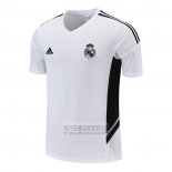 Camiseta De Futbol de Entrenamiento Real Madrid 2022-2023 Blanco