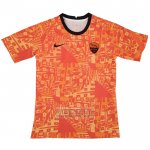 Camiseta De Futbol de Entrenamiento Roma 2022 Naranja