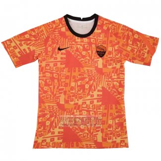 Camiseta De Futbol de Entrenamiento Roma 2022 Naranja