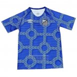Camiseta De Futbol de Entrenamiento Santos 2024-2025 Azul