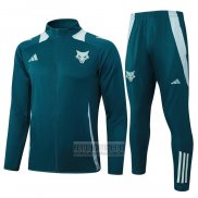 Chandal de Chaqueta del Cruzeiro 2024-2025 Verde