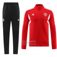 Chandal de Chaqueta del Manchester United 2022-2023 Rojo