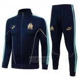 Chandal de Chaqueta del Olympique Marsella Nino 2025-2026 Azul