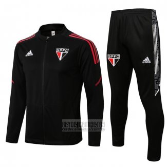 Chandal de Chaqueta del Sao Paulo 2022-2023 Negro